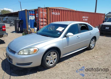 2012 Chevrolet Impala Lt from USA, damaged, VIN 2G1WG5E38C1283657